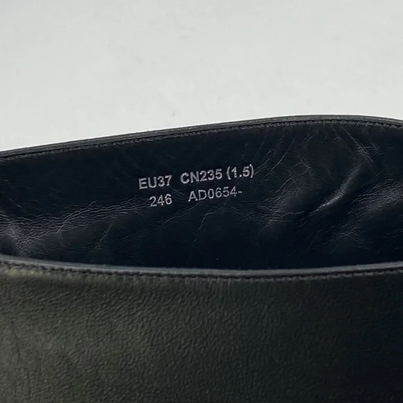 Acne Studios Bezither Leather Knee-High Boots size 37 - Picture 12 of 16